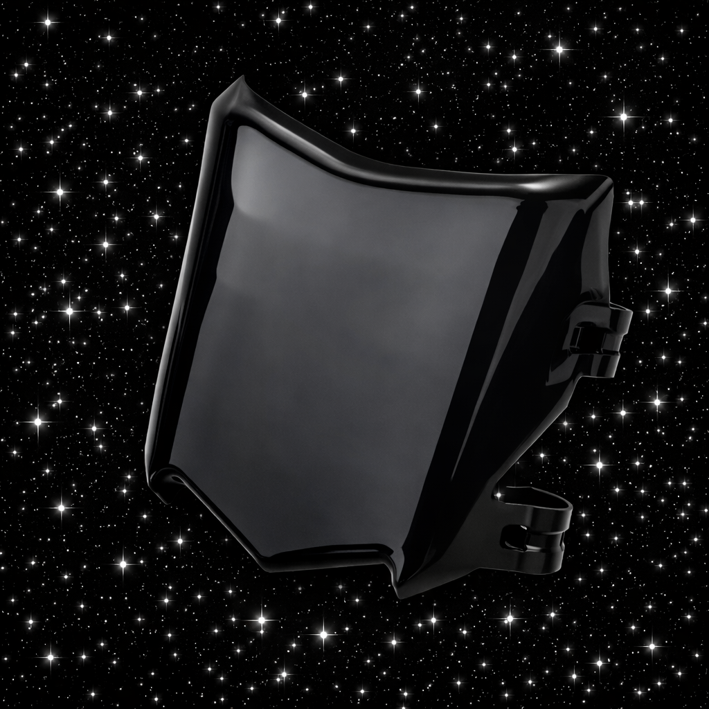 Glossy Front Number Plate